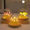 LED DIY Handmade Mini Tulip Night Light Materials Cute Home Decor Birthday Gift for Girl Family Frie...